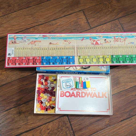 Vintage 1985 Advance to Boardwalk game - Picture 8 of 14